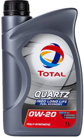 Моторное масло Total Quartz Ineo Long Life 0W-20 синтетическое