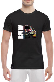Футболка чоловіча Globuspioner класична Ultimate Driving Machines чорна принт спереду