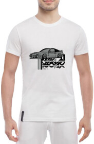 Футболка мужская Globuspioner классическая Type-X Nissan белый спереди