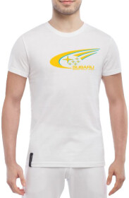 Футболка мужская Globuspioner классическая Subaru Rally Team белый спереди