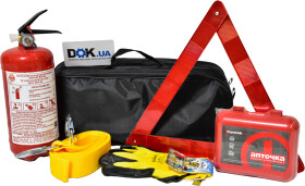 Набор автомобилиста Poputchik Универсальный 01-018-U черный