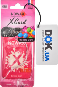Ароматизатор Nowax X Card Bubble Gum 12 г