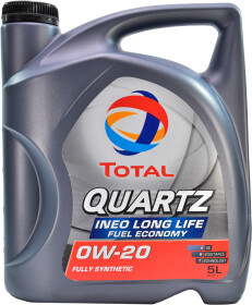 Моторное масло Total Quartz Ineo Long Life 0W-20 синтетическое