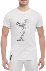 Футболка мужская Globuspioner классическая Rolls-Royce Nike белый спереди