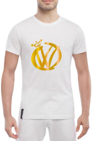 Футболка чоловіча Globuspioner класична Volkswagen King біла принт спереду