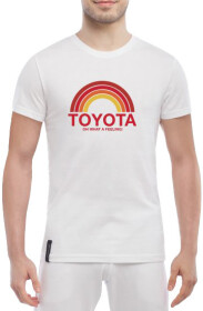 Футболка чоловіча Globuspioner класична What a Feeling біла принт спереду