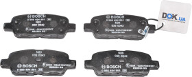Тормозные колодки Bosch 0986494861