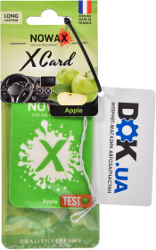 Ароматизатор Nowax X Card Apple 12 г