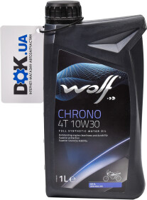Моторное масло 4T Wolf Chrono 10W-30 синтетическое