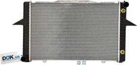 Радіатор охолодження двигуна Nissens 65535A