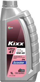 Моторное масло 4T Kixx Ultra Scooter 10W-40 полусинтетическое
