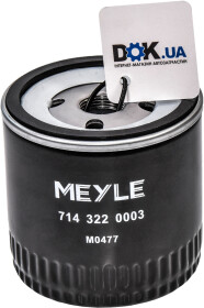 Масляный фильтр Meyle 714 322 0003