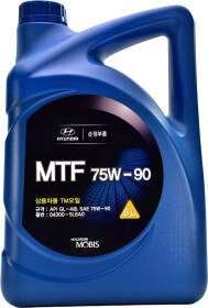 Трансмиссионное масло Hyundai MTF GL-4 75W-90 полусинтетическое