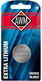 Батарейка Awm Extra Lithium 411090004 CR2032 3 V 1 шт