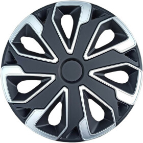 Комплект колпаков на колеса Argo Ultimo цвет серебристый + черный