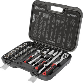 Набір торцевих головок та компонентів Intertool Storm ET-8073 1/2