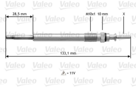 Свеча накала Valeo 345113