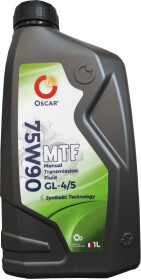 Трансмісійна олива Oscar MTF GL-4 / 5 75W-90 мінеральна