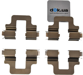 Комплектующие дисковых тормозных колодок JP Group 1163651010