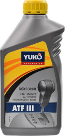 Трансмиссионное масло Yuko ATF III полусинтетическое
