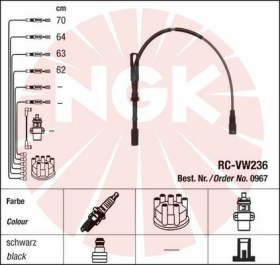 Провод зажигания NGK RCVW236