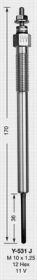 Свічка розжарювання NGK Y531J