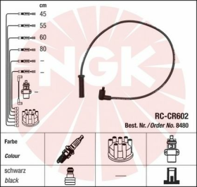 Провод зажигания NGK RCCR602