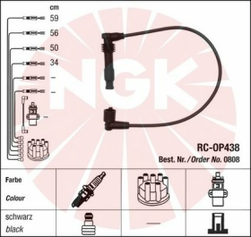 Провод зажигания NGK RCOP438