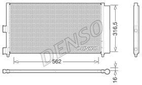 Радиатор кондиционера Denso DCN09072