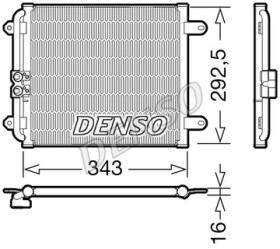 Радиатор кондиционера Denso DCN02032