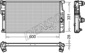 Радиатор охлаждения двигателя Denso drm05014