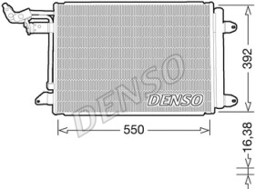 Радиатор кондиционера Denso DCN32032