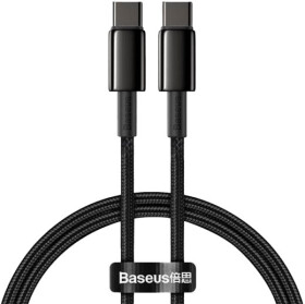 Кабель Baseus Tungsten Gold CATWJ-01 type-C - type-C 1 м