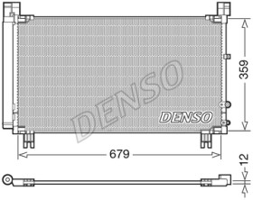 Радиатор кондиционера Denso DCN50053