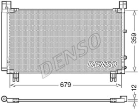 Радиатор кондиционера Denso DCN50053