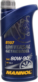 Трансмиссионное масло Mannol Universal Getriebeoel GL-4 80W-90 минеральное