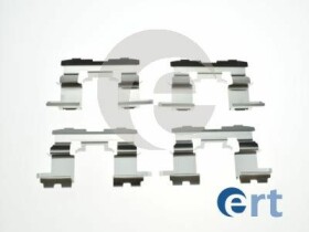 Комплектующие дисковых тормозных колодок ERT 420215