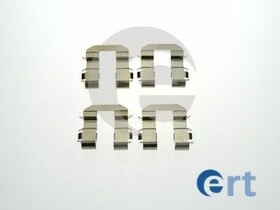 Комплектующие дисковых тормозных колодок ERT 420187