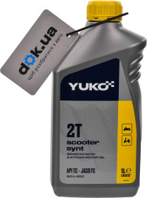 Моторна олива 2Т Yuko Scooter напівсинтетична