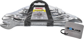 Набор ключей рожковых WMC Tools 5067 6х7-22х24 мм 6 шт