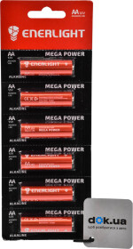 Батарейка Enerlight Mega Power 4823093501911 AA (пальчиковая) 1,5 V 6 шт