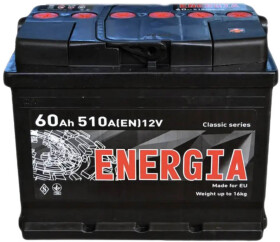 Акумулятор Energia 6 CT-60-L 22387