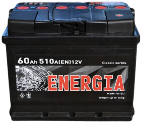 Аккумулятор Energia 6 CT-60-L Classic 22387