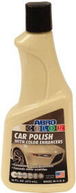 Цветной полироль для кузова ABRO Color белый