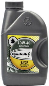 Моторное масло Sputnik Molybden SJ/CF 10W-40 полусинтетическое