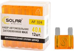 Набір запобіжників Solar AF324 FX maxi (mega) 12 шт.