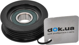 Обводной ролик поликлинового ремня Ashika 129-0K-K00