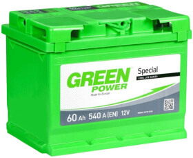 Аккумулятор Green Power 6 CT-60-L Special 22359