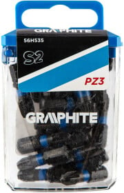 Набір бит Graphite 56H535 20 шт.