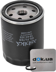 Масляный фильтр Ashika 10-03-322